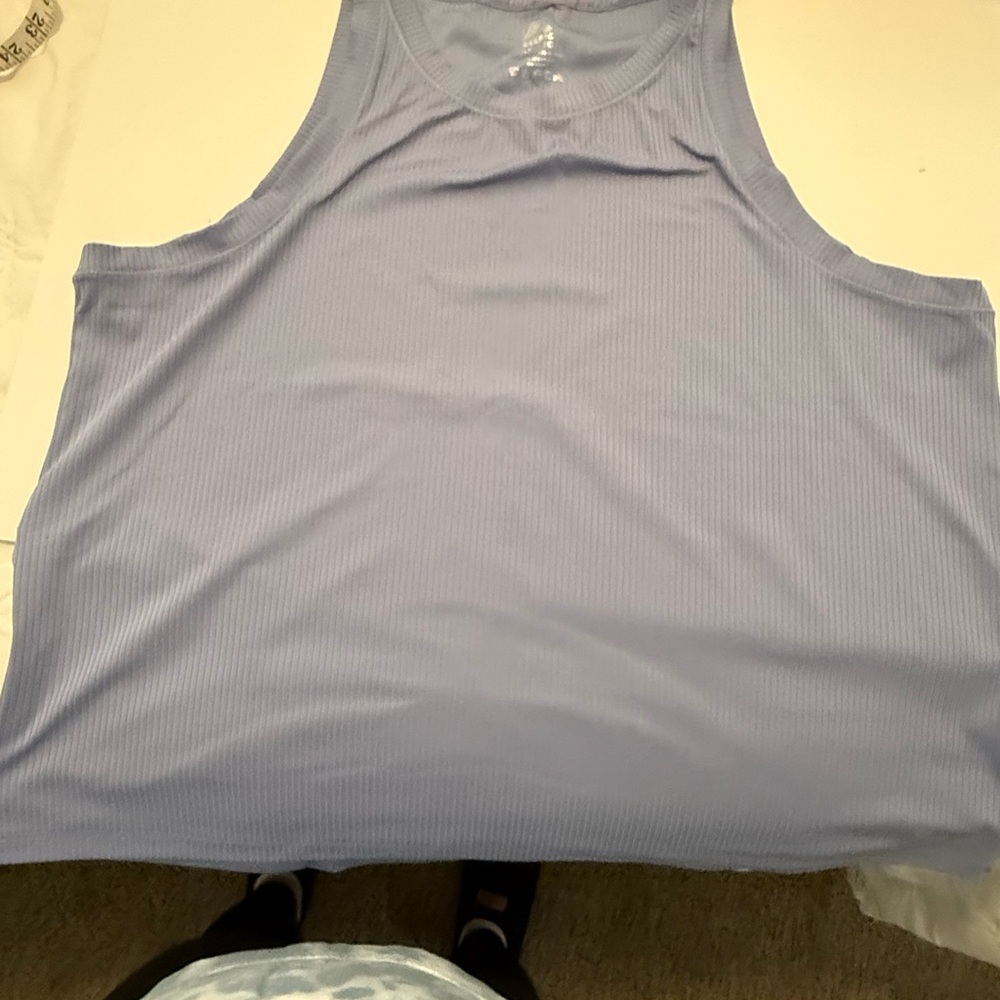RBX Lavender Ribbed Tank Top